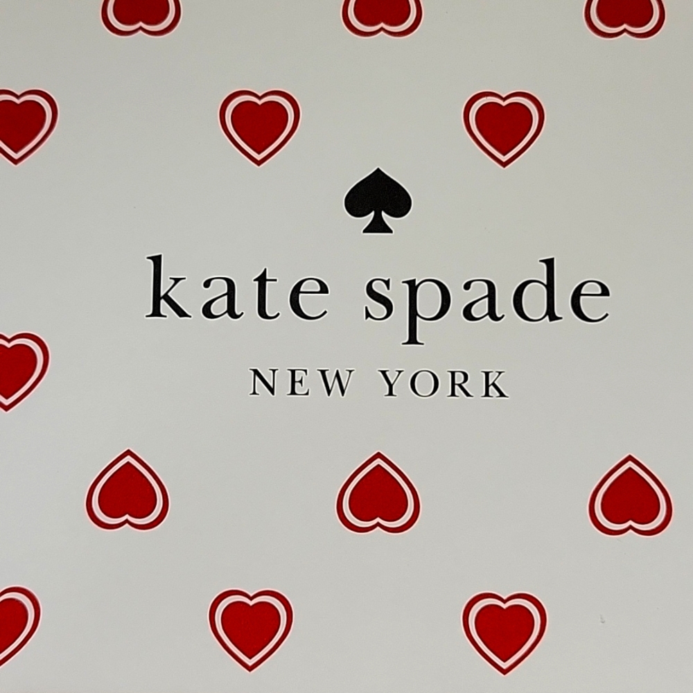 Kate Spade boxed large slim bifold wallet